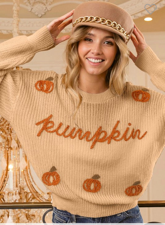 Bibi Pumpkin Sweater