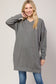 Plus Oversized V Neck Sweatshirt Pullover Tunic