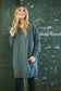 Plus Oversized V Neck Sweatshirt Pullover Tunic