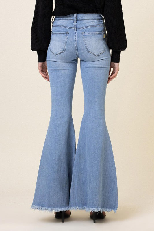 High Waisted Flare Jeans