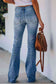 Buttoned Long Jeans