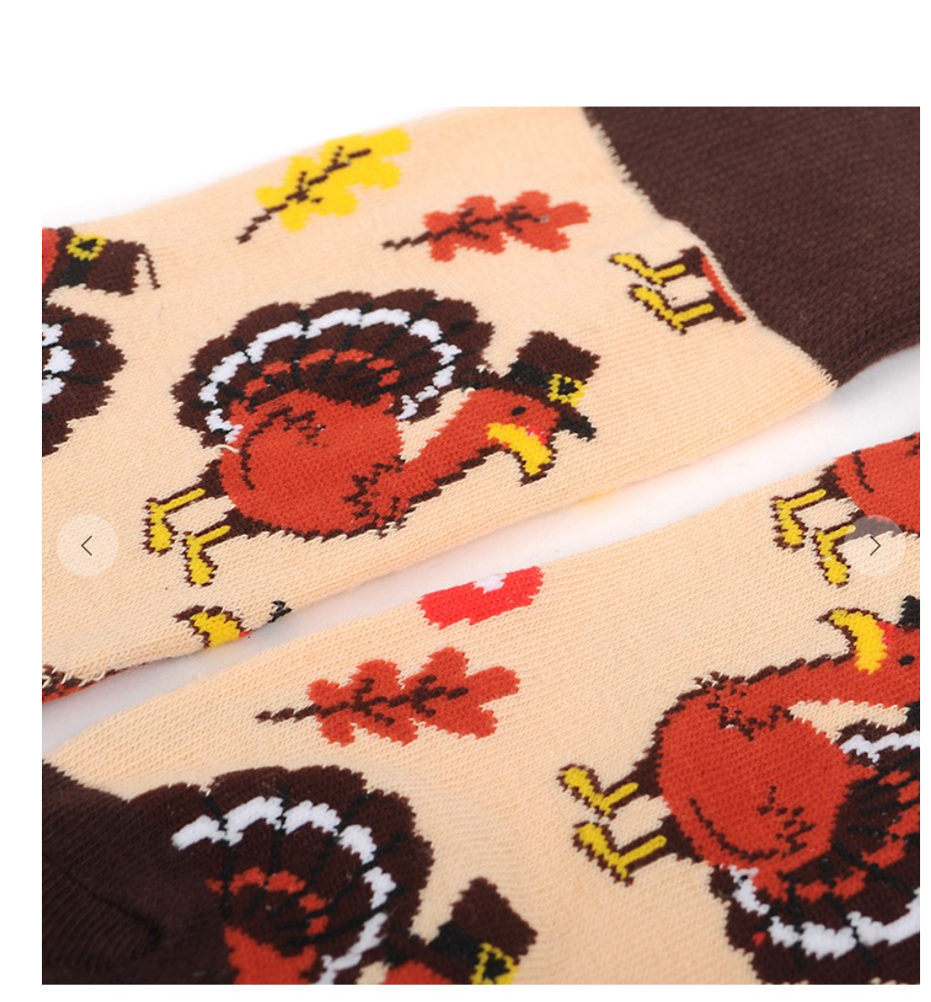 Turkey Day Socks